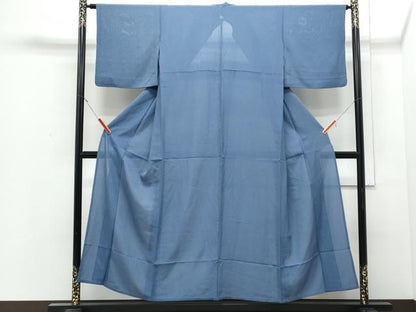 平和屋着物＊夏物　色無地　絽　薄花色　正絹　逸品　CABJ0973th
