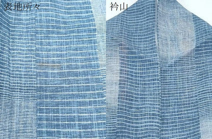 平和屋着物＊夏物　小紋　絽　市松文　正絹　逸品　CABJ0984th