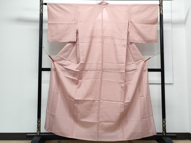 平和屋着物＊夏物　色無地　絽　虹色　洗える着物　CABJ0999th