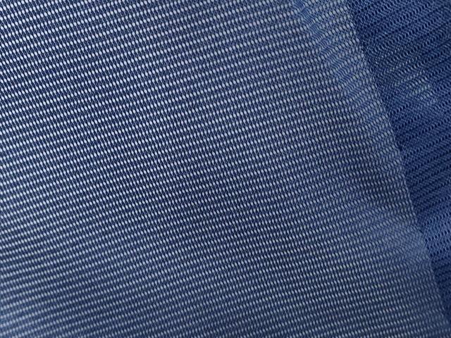 平和屋着物＊夏物　色無地　絽　紺青色　洗える着物　CABJ1005th