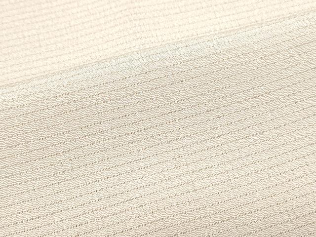 平和屋着物＊本加賀友禅作家　白坂幸蔵　夏物　色無地　絽縮緬　肌色　正絹　逸品　CABJ1011th