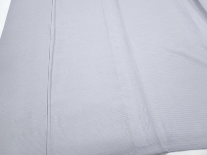 平和屋着物＊夏物　色無地　絽　藤色　正絹　逸品　CABJ1012th