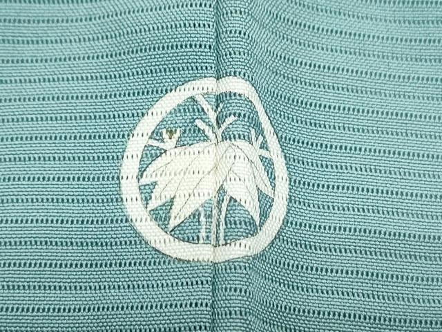 平和屋着物＊夏物　色無地　絽　浅葱色　正絹　逸品　CABJ1016th