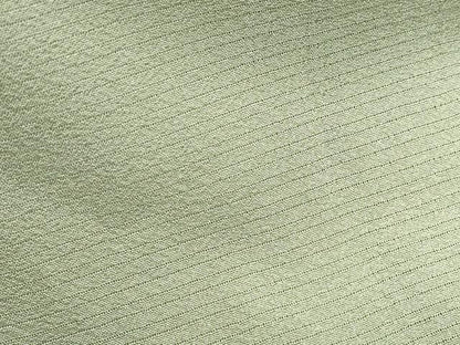 平和屋着物＊夏物　色無地　絽縮緬　山葵色　正絹　逸品　CABJ1017th