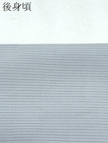 平和屋着物＊夏物　色無地　絽　藤鼠色　正絹　逸品　CABJ1018th