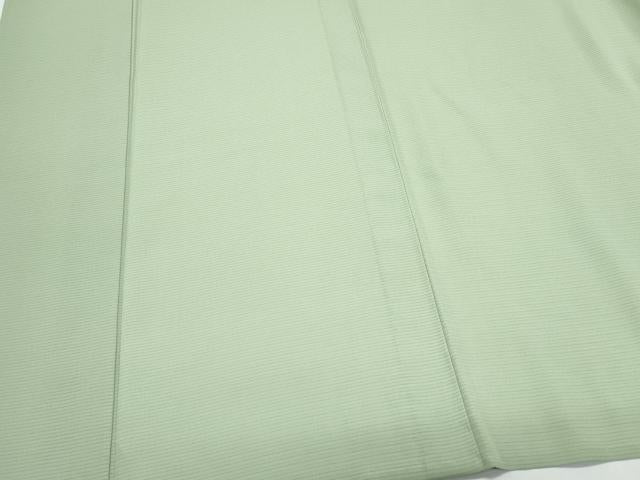 平和屋着物＊夏物　色無地　絽　柳染色　さが美扱い　正絹　逸品　CABJ1022th
