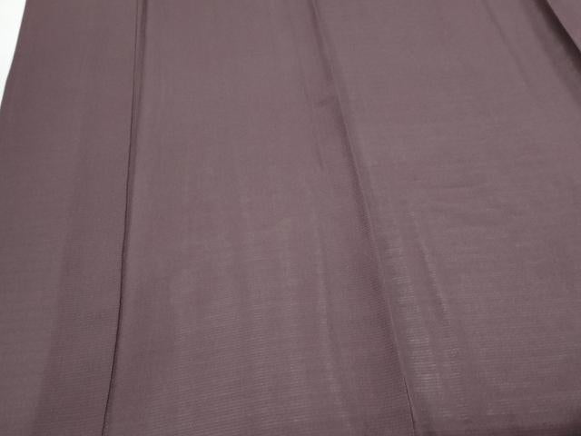 平和屋着物＊夏物　色無地　絽　似せ紫色　正絹　逸品　未使用　CABJ1024th