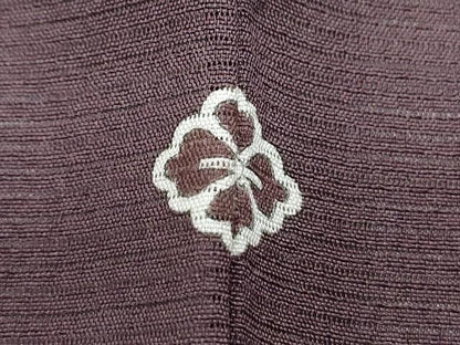 平和屋着物＊夏物　色無地　絽　似せ紫色　正絹　逸品　未使用　CABJ1024th