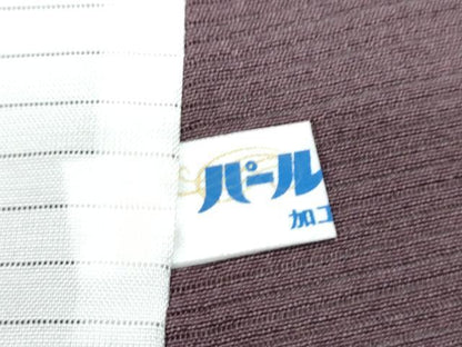 平和屋着物＊夏物　色無地　絽　似せ紫色　正絹　逸品　未使用　CABJ1024th