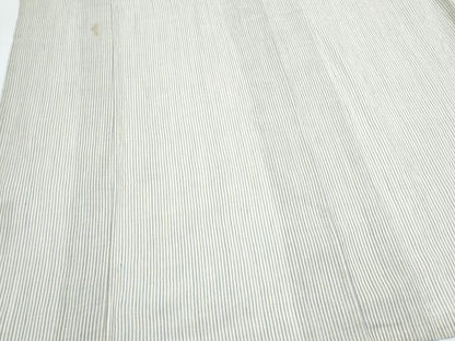 平和屋着物＊夏物　本場小千谷ちぢみ　縞　麻　逸品　CABJ1027th