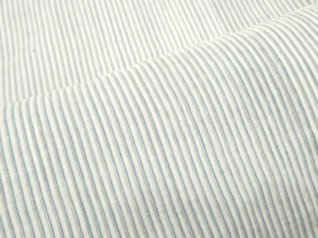 平和屋着物＊夏物　本場小千谷ちぢみ　縞　麻　逸品　CABJ1027th
