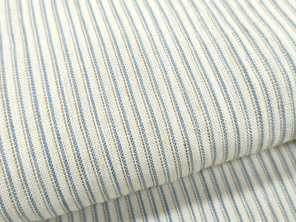 平和屋着物＊夏物　本場小千谷ちぢみ　縞　麻　逸品　CABJ1027th