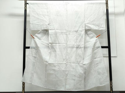 平和屋着物＊夏物　男性　上布　吉祥文　麻　逸品　CABJ1033th