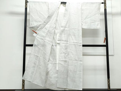 平和屋着物＊夏物　男性　上布　吉祥文　麻　逸品　CABJ1033th