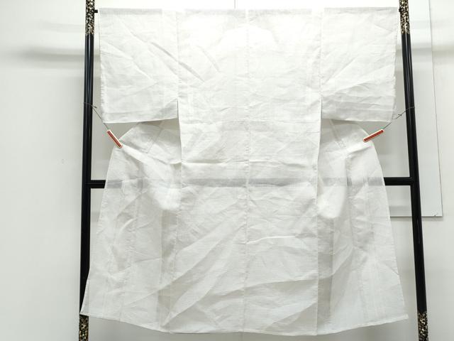平和屋着物＊夏物　男性　上布　蚊絣　麻　逸品　CABJ1035th