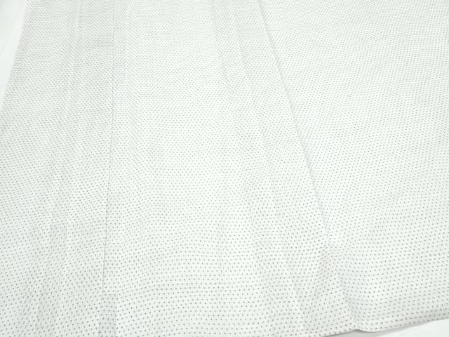平和屋着物＊夏物　男性　上布　蚊絣　麻　逸品　CABJ1035th