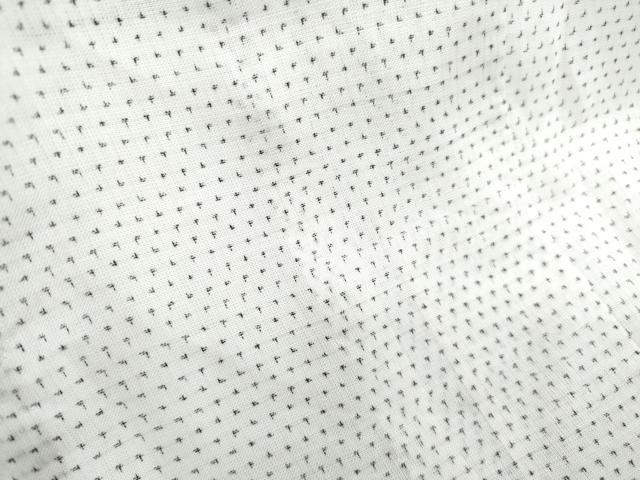 平和屋着物＊夏物　男性　上布　蚊絣　麻　逸品　CABJ1035th