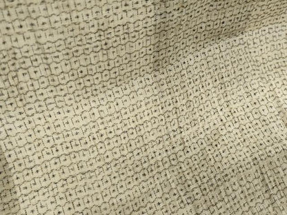 平和屋着物＊夏物　男性　本場小千谷ちぢみ　80亀甲　総詰め　麻　逸品　CABJ1036th