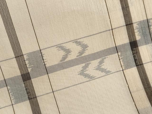 平和屋着物＊夏物　本場琉球絣　夏琉球正絹　逸品　CABJ1037th