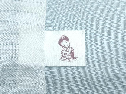 平和屋着物＊夏物　小紋　雪輪文　正絹　逸品　CABJ1038th