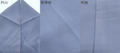 平和屋着物＊夏物　訪問着　絽　刺繍　草花文　金銀彩　正絹　逸品　CABJ1041th