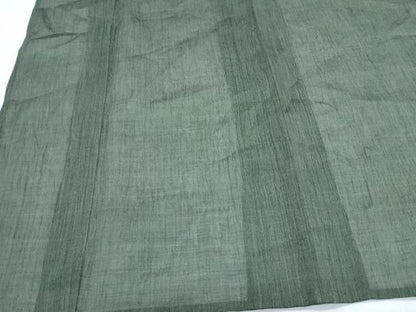 平和屋着物＊夏物　本場小千谷ちぢみ　革色　麻　逸品　CABJ1045th