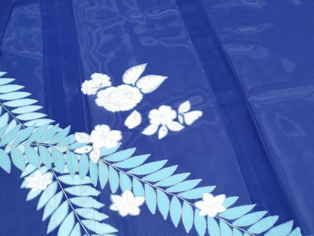 平和屋着物＊夏物　訪問着　絽　辻が花　洗える着物　CABJ1051th