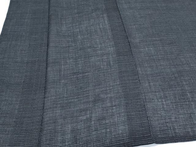 平和屋着物＊夏物　男性　上布　吉祥文　麻　逸品　CABJ1053th