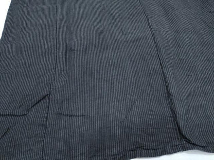 平和屋着物＊夏物　男性　上布　縞　正絹　逸品　CABJ1054th
