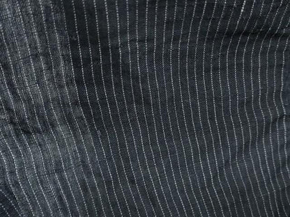 平和屋着物＊夏物　男性　上布　縞　正絹　逸品　CABJ1054th