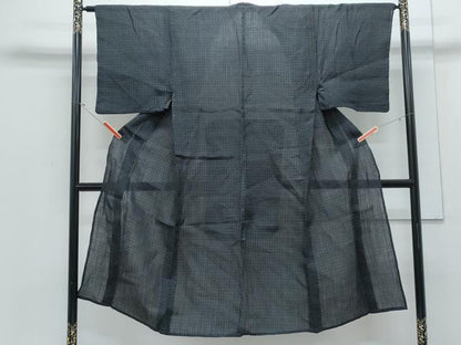 平和屋着物＊夏物　男性　上布　吉祥文　麻　CABJ1055th