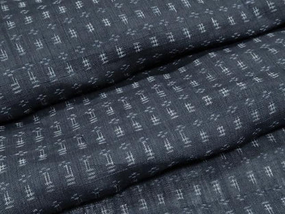 平和屋着物＊夏物　男性　上布　吉祥文　麻　逸品　CABJ1056th