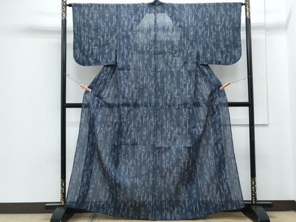 平和屋着物＊夏物　本場小千谷ちぢみ　光琳水　麻　逸品　CABJ1058th