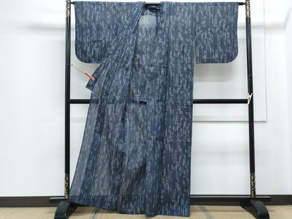 平和屋着物＊夏物　本場小千谷ちぢみ　光琳水　麻　逸品　CABJ1058th