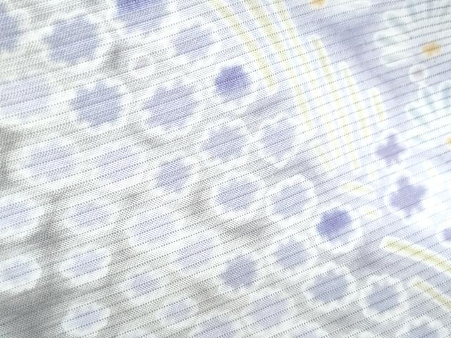 平和屋着物＊夏物　訪問着　絽　舞花文　正絹　逸品　CABJ1064th