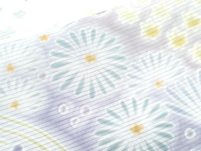 平和屋着物＊夏物　訪問着　絽　舞花文　正絹　逸品　CABJ1064th