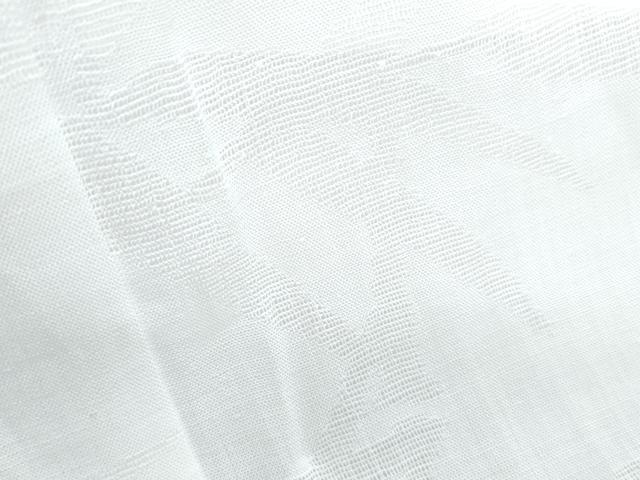 平和屋着物＊夏物　長襦袢　笹紋紗　象牙色　CABJ1079th