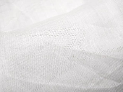 平和屋着物＊夏物　長襦袢　流水紋紗　象牙色　麻　逸品　CABJ1080th