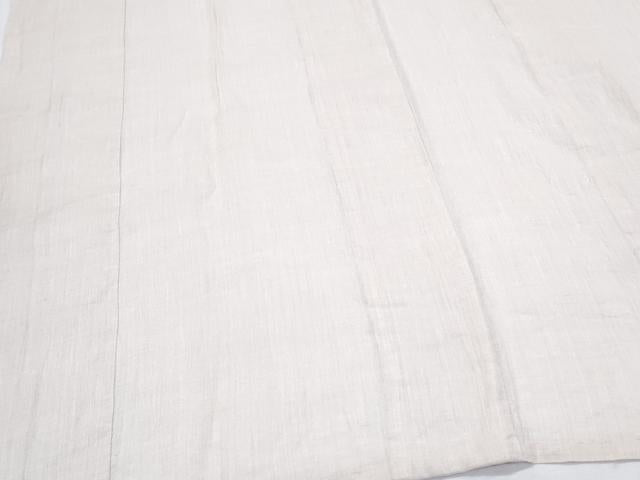 平和屋着物＊夏物　長襦袢　洗柿色　麻　逸品　CABJ1081th