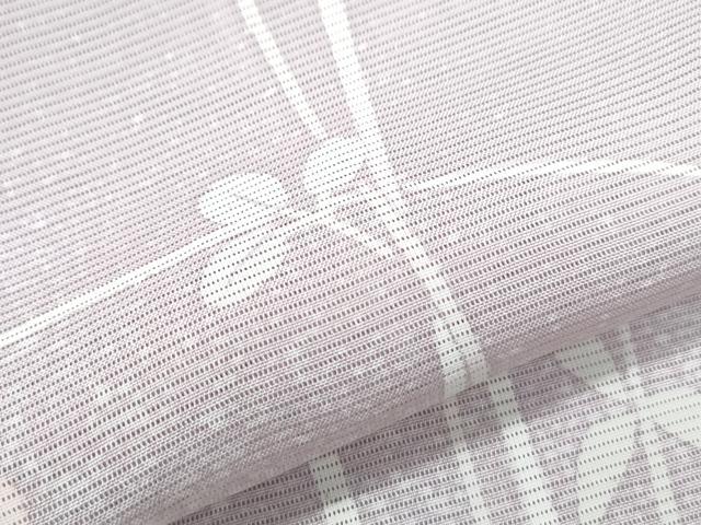 平和屋着物＊夏物　訪問着　絽　草花文　正絹　逸品　CABJ1084th