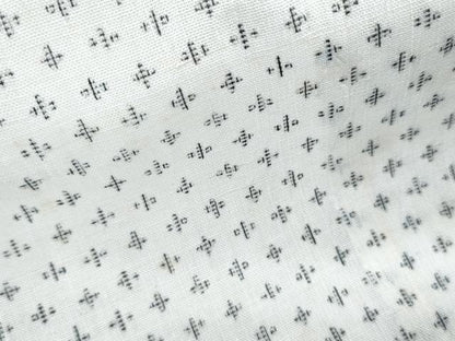 平和屋着物＊夏物　男性　本場小千谷ちぢみ　蚊絣　証紙付き　麻　逸品　CABJ1096th