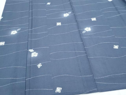 平和屋着物＊夏物　小紋　絽　辻が花　正絹　逸品　CABJ1097th