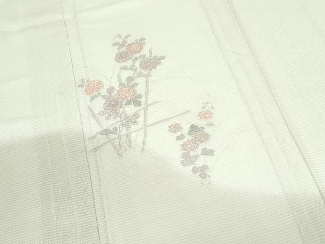平和屋着物＊夏物　中国三大刺繍　スワトウ相良刺繍　総刺繍　訪問着　絽　草花文　暈し染め　正絹　逸品　CABJ1098th