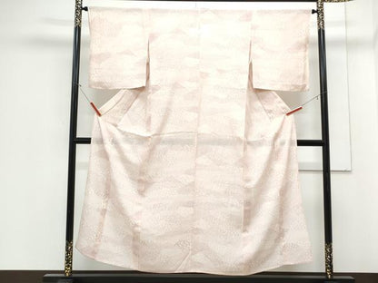 平和屋着物＊夏物　江戸小紋　絽　切嵌吉祥文　正絹　逸品　CABJ1106th