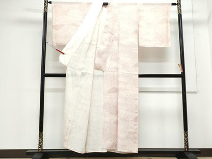 平和屋着物＊夏物　江戸小紋　絽　切嵌吉祥文　正絹　逸品　CABJ1106th