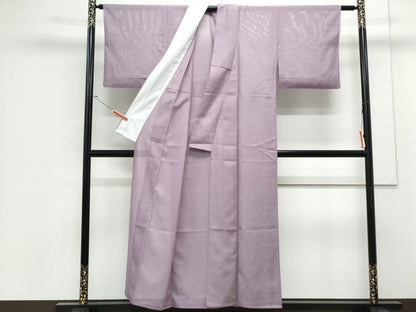 平和屋着物＊夏物　色無地　絽　紅藤色　洗える着物　CABJ1109th