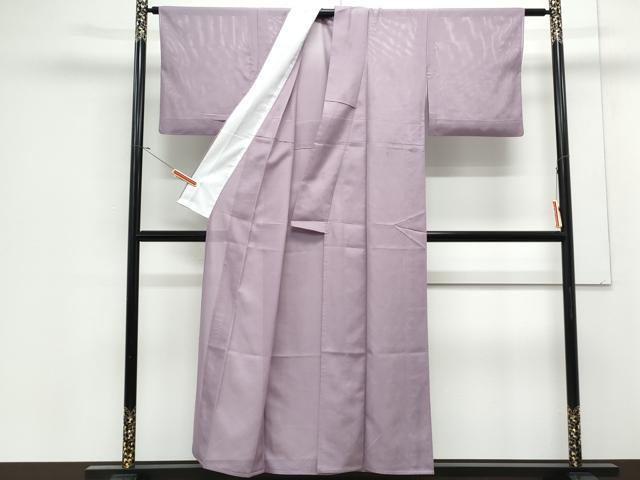 平和屋着物＊夏物　色無地　絽　紅藤色　洗える着物　CABJ1109th