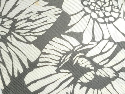 平和屋着物＊夏物　小紋　絽　型染め　舞花文　正絹　逸品　CABJ1114th
