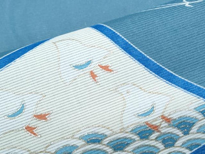 平和屋着物＊夏物　色留袖　絽　千鳥　金彩　洗える着物　CABJ1133th