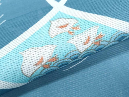 平和屋着物＊夏物　色留袖　絽　千鳥　金彩　洗える着物　CABJ1133th